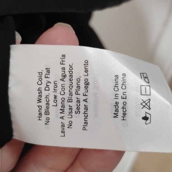 Emory Park | Black Balloon Sleeve Maddie Cut-Out Front-Twist Dress | L | NWT - Picture 6 of 8